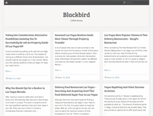 Tablet Screenshot of blackbirdcoffeehouse.net